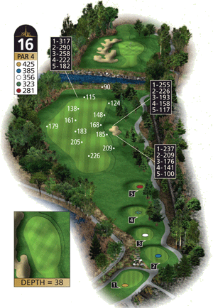 Hole 16 Hole 16 graphic