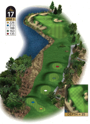 Hole 17 graphic