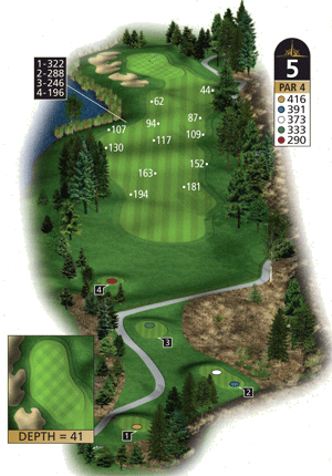 Hole 5 graphic